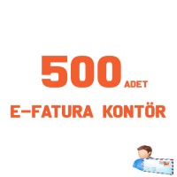 500 Adet e-Fatura Kontör - 1
